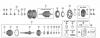 Shimano SG Getriebenabe /Nabenschaltung Ersatzteile SG-C7050-5D (-4454B) Shimano NEXUS 5-speed E-Bike Dedicated DI2 Internal Hub