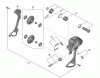 Shimano RD Rear Derailleur - Schaltwerk Ersatzteile RD-T4000 (3654A) ALIVIO Rear Derailleur (9-speed)