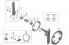 Shimano FC Front Chainwheel - Kurbelsatz, Vorderes Kettenblatt Ersatzteile FC-R9100-P DURA-ACE Crankset