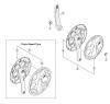 Shimano FC Front Chainwheel - Kurbelsatz, Vorderes Kettenblatt Ersatzteile FC-A070 SHIMANO TOURNEY Front Chainwhee