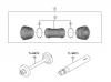 Shimano SM Smallparts - Kleinteile, RT, BT, BB, CD Ersatzteile SM-BB92-41B Bottom Bracket for Press-Fit