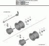 Shimano DH Dynamo Hub - Nabendynamo Ersatzteile DH-C6000-3R Nexus Hub Dynamo (6V-3W / Roller Brake Compatible)