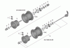 Shimano DH Dynamo Hub - Nabendynamo Ersatzteile DH-C3000-3N-NT, DH-C3000-3N-QR NEXUS Hub Dynamo (6V-3W)