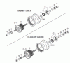 Shimano DH Dynamo Hub - Nabendynamo Ersatzteile DH-2N40-J, DH-2N40-JC, DH-2N40-JW, DH-2N40-JWC  Nexus Hub Dynamo （6V-2.4W)