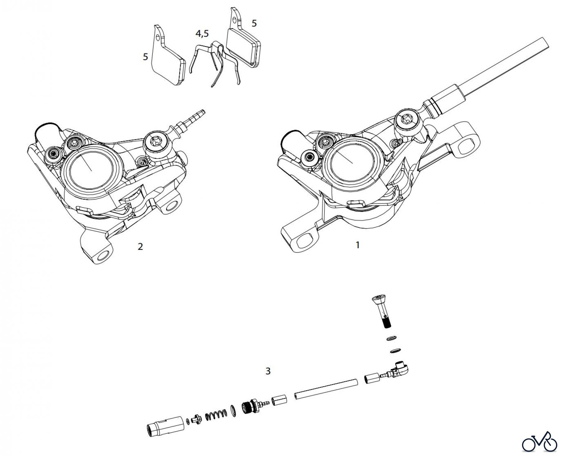  Sram Sram SRAM RED ETAP HRD CALIPERS 