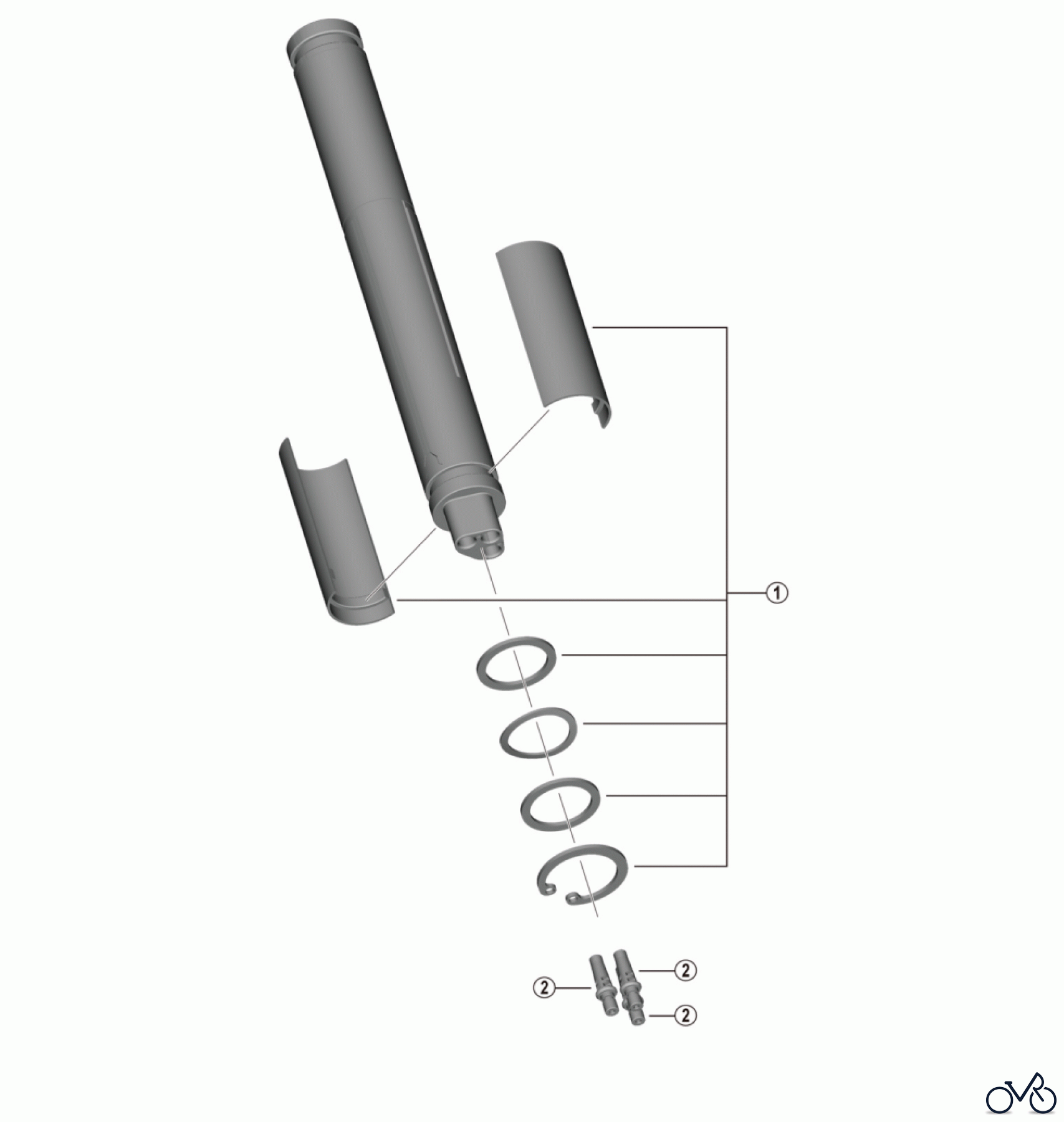 Shimano SM Smallparts - Kleinteile, RT, BT, BB, CD BT-DN300 Battery Built-in Type