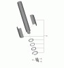 Shimano SM Smallparts - Kleinteile, RT, BT, BB, CD Ersatzteile BT-DN300 Battery Built-in Type