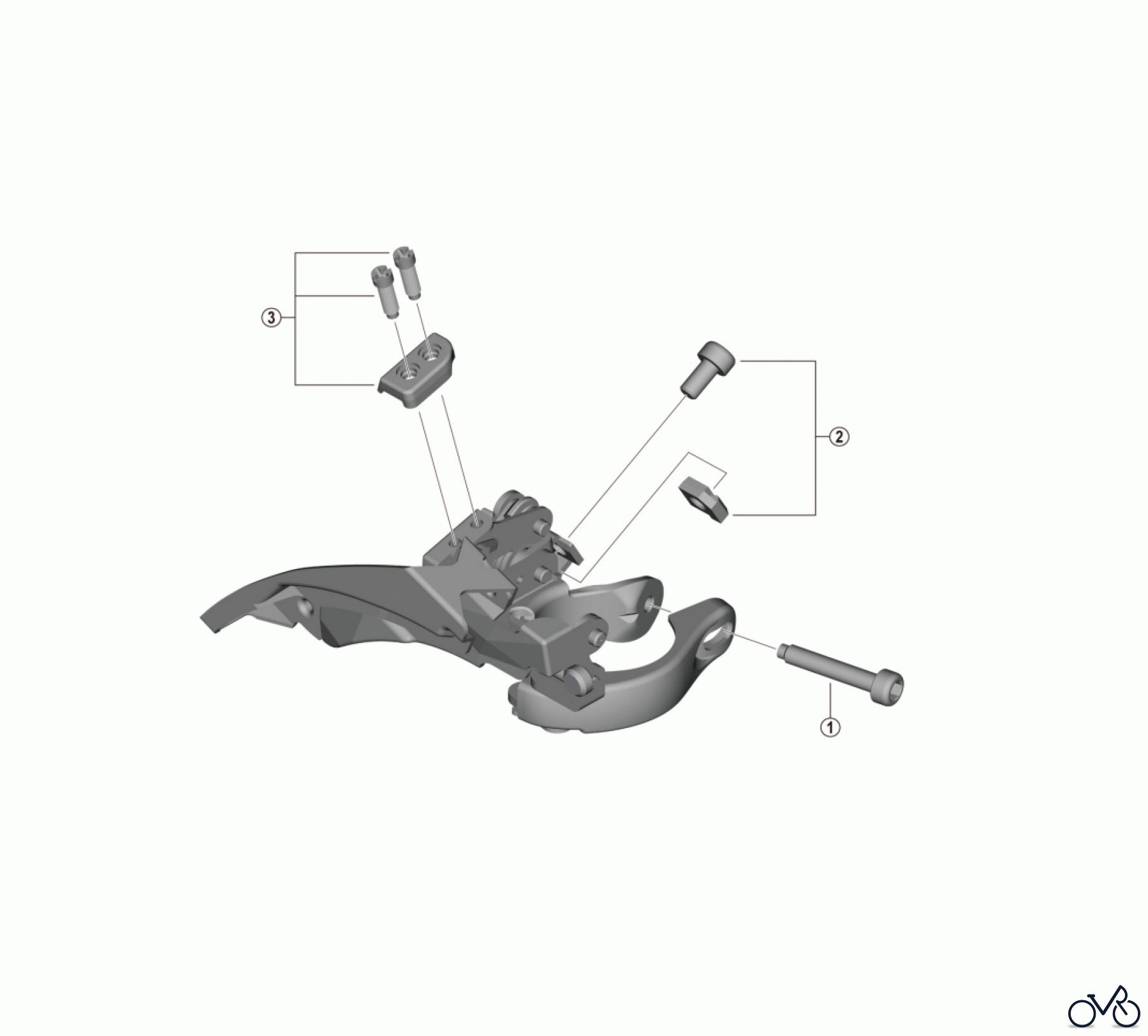 Shimano FD Front Derailleur - Umwerfer FD-TY600 TOURNEY Front Derailleur