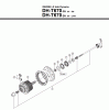 Shimano DH Dynamo Hub - Nabendynamo Ersatzteile DH-T670 DEORE LX Hub Dynamo