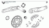 Sram  Ersatzteile X0 GX EAGLE CRANK
