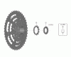 Shimano CS Cassette / Zahnkranz Ersatzteile CS-HG300-8