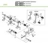 Shimano RD Rear Derailleur - Schaltwerk Ersatzteile RD-6600-05