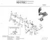 Shimano RD Rear Derailleur - Schaltwerk Ersatzteile RD-CT50-94