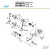 Shimano RD Rear Derailleur - Schaltwerk Ersatzteile RD-M510-00