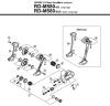 Shimano RD Rear Derailleur - Schaltwerk Ersatzteile RD-M580