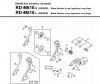 Shimano RD Rear Derailleur - Schaltwerk Ersatzteile RD-M610-3519