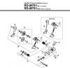 Shimano RD Rear Derailleur - Schaltwerk Ersatzteile RD-M761-12551