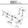 Shimano RD Rear Derailleur - Schaltwerk Ersatzteile RD-M770-2705A