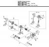 Shimano RD Rear Derailleur - Schaltwerk Ersatzteile RD-M770
