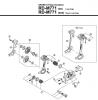 Shimano RD Rear Derailleur - Schaltwerk Ersatzteile RD-M771