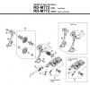 Shimano RD Rear Derailleur - Schaltwerk Ersatzteile RD-M772