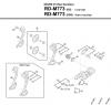 Shimano RD Rear Derailleur - Schaltwerk Ersatzteile RD-M773-3038