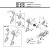 Shimano RD Rear Derailleur - Schaltwerk Ersatzteile RD-M781-3320