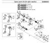 Shimano RD Rear Derailleur - Schaltwerk Ersatzteile RD-M800