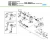 Shimano RD Rear Derailleur - Schaltwerk Ersatzteile RD-M805-05