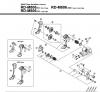 Shimano RD Rear Derailleur - Schaltwerk Ersatzteile RD-M806