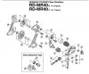 Shimano RD Rear Derailleur - Schaltwerk Ersatzteile RD-MR40