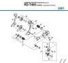 Shimano RD Rear Derailleur - Schaltwerk Ersatzteile RD-T400-S-MGS-01