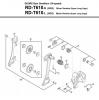 Shimano RD Rear Derailleur - Schaltwerk Ersatzteile RD-T610-3521