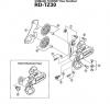 Shimano RD Rear Derailleur - Schaltwerk Ersatzteile RD-TZ30_2225