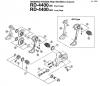 Shimano RD Rear Derailleur - Schaltwerk Ersatzteile RD_4400