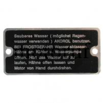 Classic Parts Kühlerschild