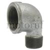 Landtechnik Original GRANIT Tempergussfittings Winkel 90°
