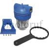 Garten und Forst Pumpen Filter und Pumpenzubehör Gartengeräte Ersatzteile Wasserfilter 5" mit Filtereinsatz
