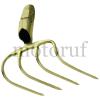 Garten und Forst Hacken und Rechen Rechen Gartengeräte Ersatzteile Ideal Dunghacke, gold