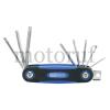 Werkzeug KS TOOLS Schraubenschlüssel TORX®-Innensechskant-Winkelstiftschlüssel-Klapphalter