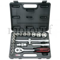 Landtechnik 1/2" SUPERLOCK Steckschlüssel-Satz, 20-tlg.