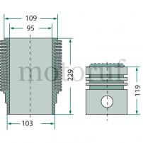 Classic Parts Kolbensatz