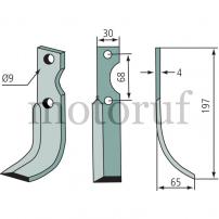 Garten und Forst Fräsmesser
