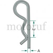Landtechnik Federstecker-Satz
