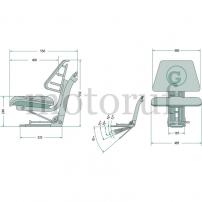 Landtechnik GRANIT Sitz