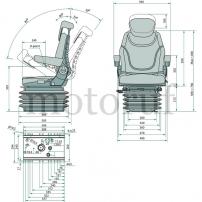 Landtechnik Superkomfortsitz 12V