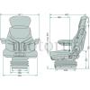 Landtechnik Original GRAMMER Schleppersitze Sitz MAXIMO Professional (MSG 95 AL/731)