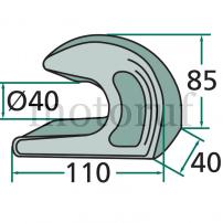 Landtechnik Koppelhaken-Verriegelung