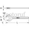 Werkzeug KS TOOLS Schraubenschlüssel Einmaulschlüssel