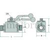 Landtechnik Kugelhahn BKH 2-15L (M22x1,5)
